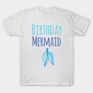 Mermaid Birthday | Mermaid Birthday Party | Mermaid Tail | Mermaid Party | Mermaid Squad T-Shirt